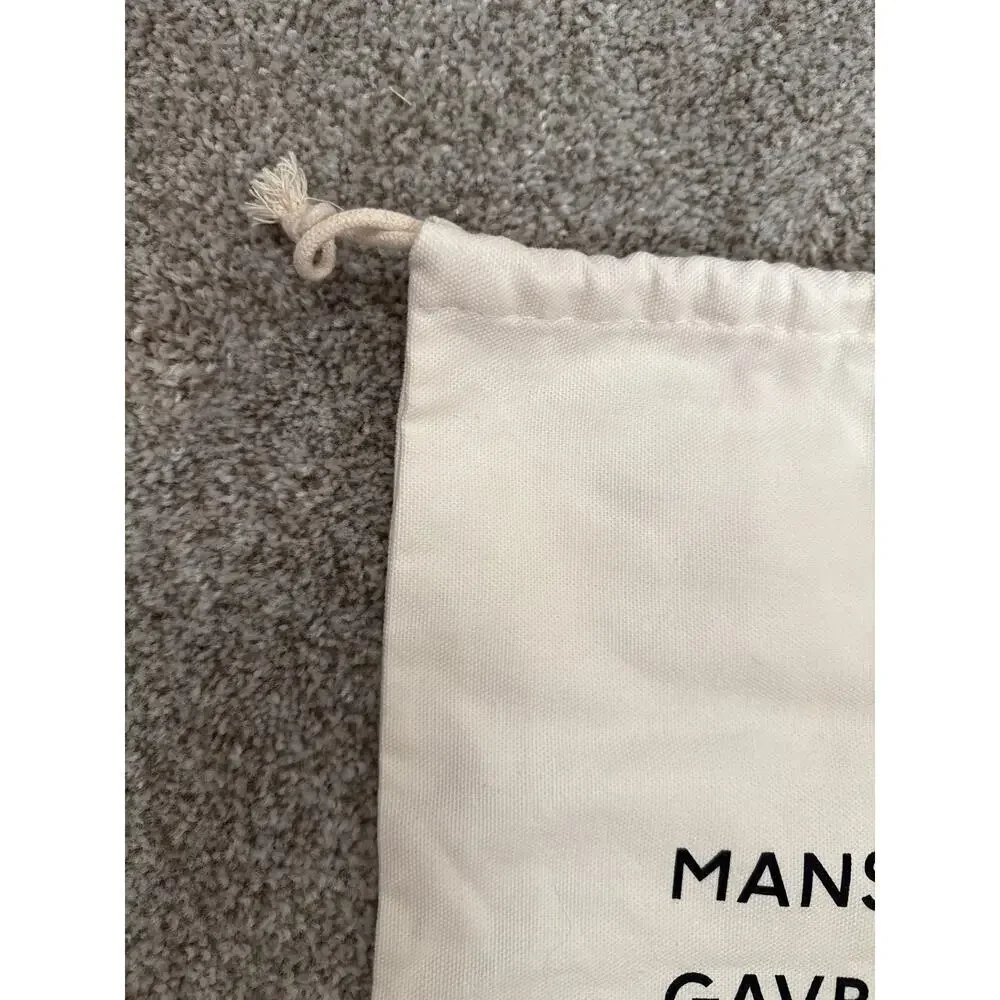 Mansur Gavriel White Dust Bag
